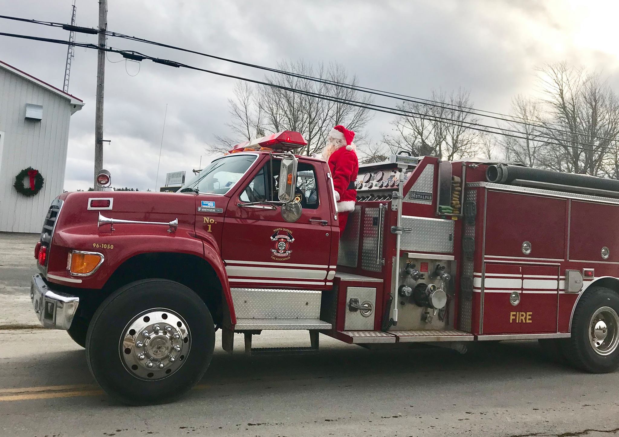 Old Pumper in the Queens County Fair Parade
