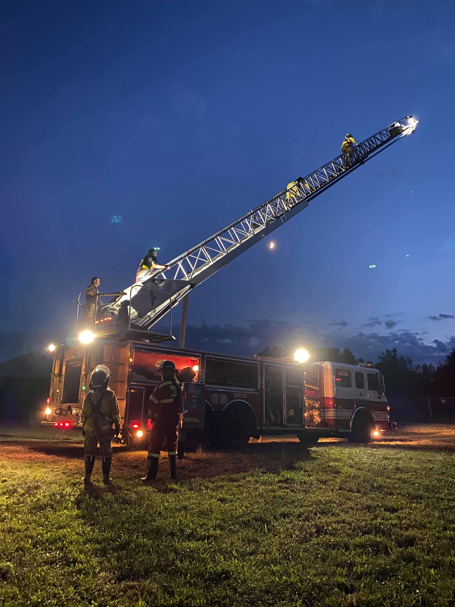 Ladder Training at Dusk