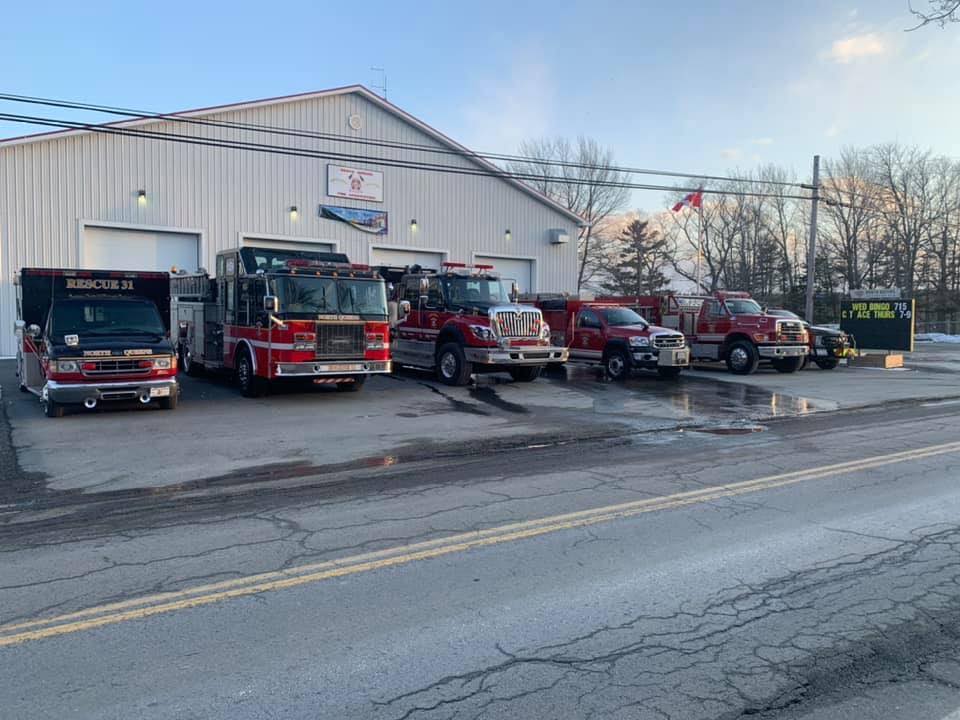 Full Department Apparatus Lineup